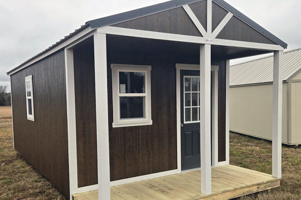 12×24 Elite Portable Cabin with Front Porch