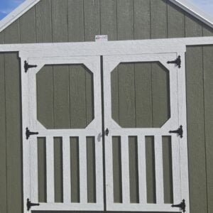 Lofted Utility Shed