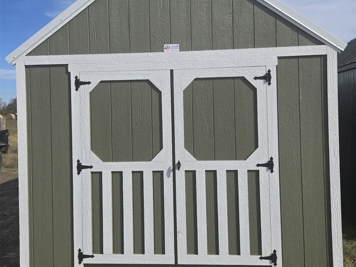 Lofted Utility Shed