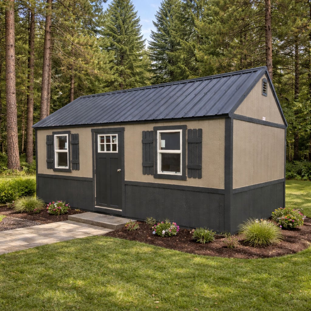 Portable storage shed